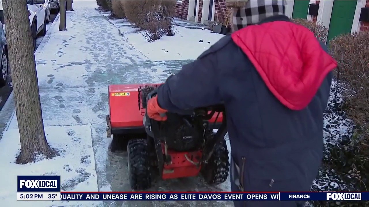Weekend snow aftermath: Icy roads and sidewalks