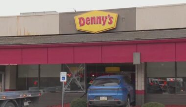 Driver in his 90s crashes into Pittsburgh-area Denny's, officials say. 3 people hospitalized.
