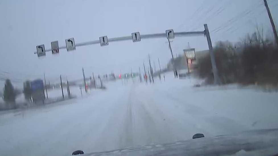 Snowstorm hits Washington, Pennsylvania