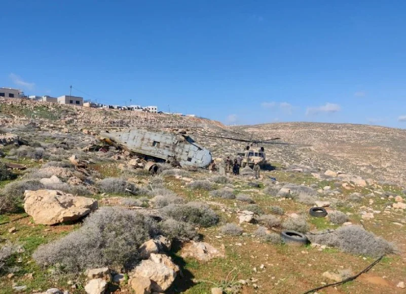 Israeli Helicopter Crashes Near Bethlehem