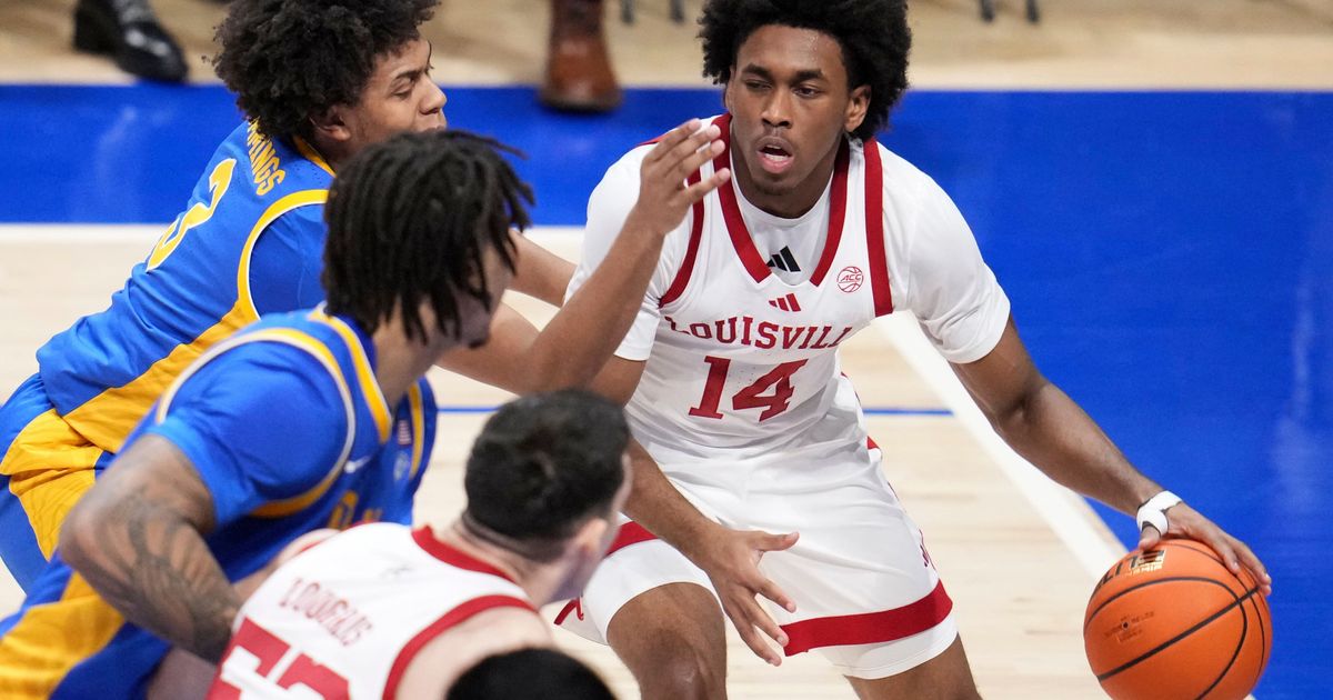 Ryan Conwell scores 24 points as No. 20 Louisville routs Pittsburgh 100-59 :: WRAL.com