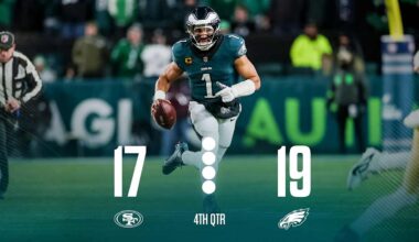 49ers vs. Eagles Live Updates