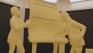 1,000-pound butter sculpture at 2026 Pennsylvania Farm Show celebrates America 250