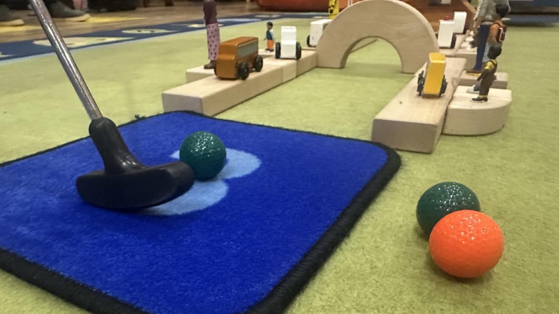 Mini golf at Scranton library supports local programs
