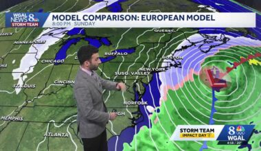 Near-record lows are possible tonight, Arctic air persists across south-central Pennsylvania