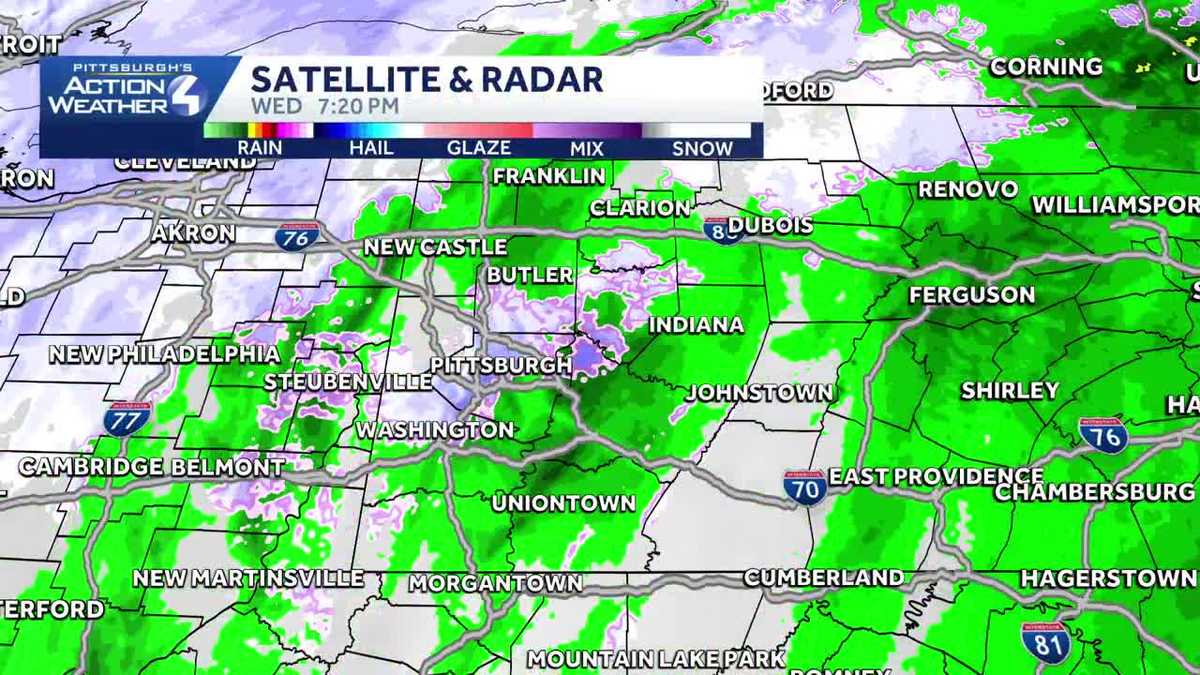 Impact Day in Western Pa. Thursday ahead of rain changing to snow