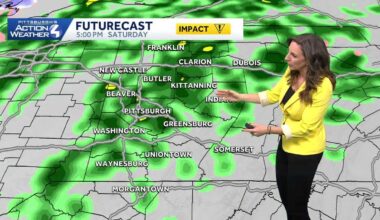 Impact Days with Rain and Gusty Winds for Pittsburgh