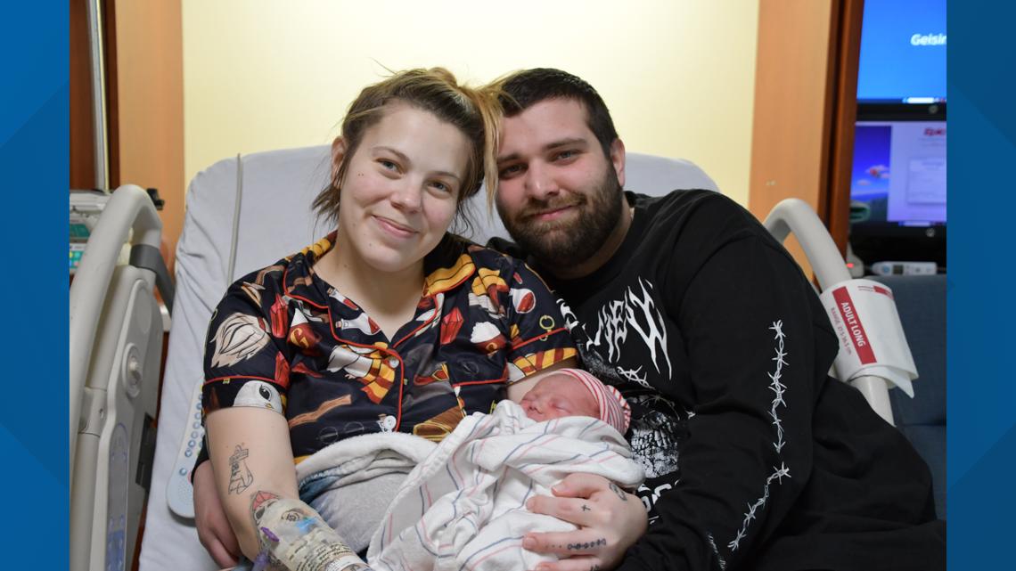 New Year's babies welcomed in Montour, Lackawanna counties