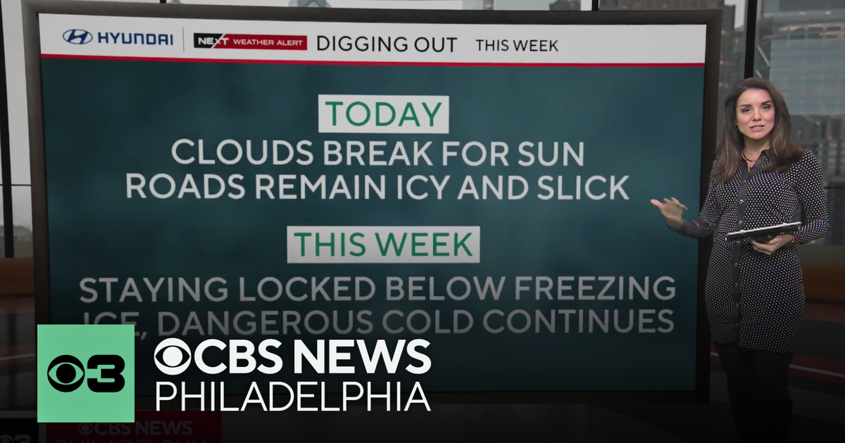 Deep freeze settles in after storm, temperatures stay below freezing this week