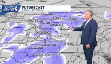 Snow in western Pennsylvania this weekend, extreme cold next week