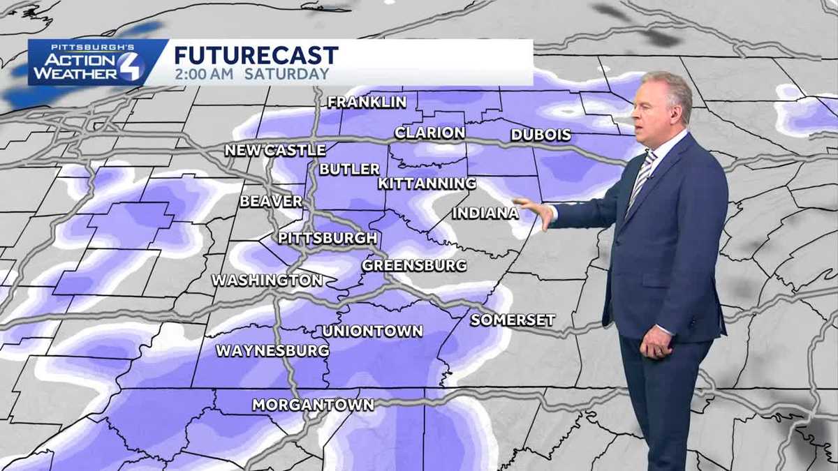 Snow in western Pennsylvania this weekend, extreme cold next week