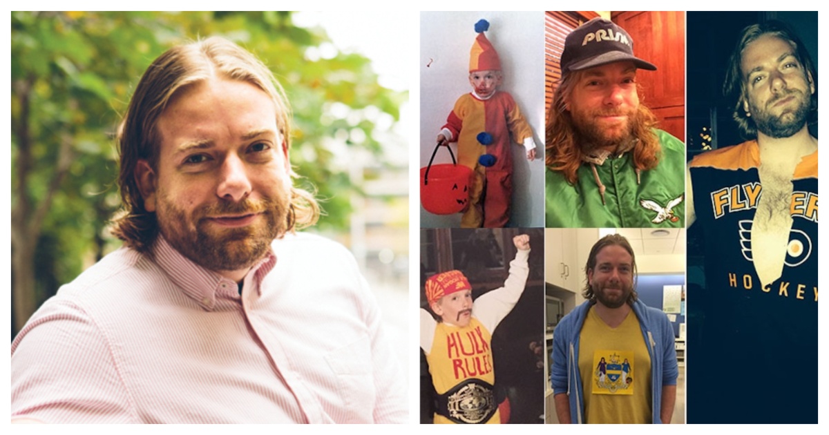 Philadelphia writer Dan McQuade, who died on Wednesday, over the years