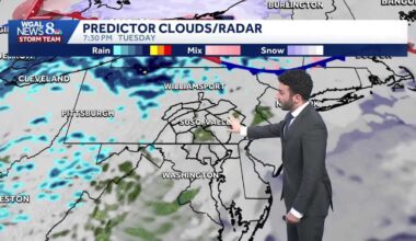 Warming trend midweek & rain chances return this week for south-central Pennsylvania
