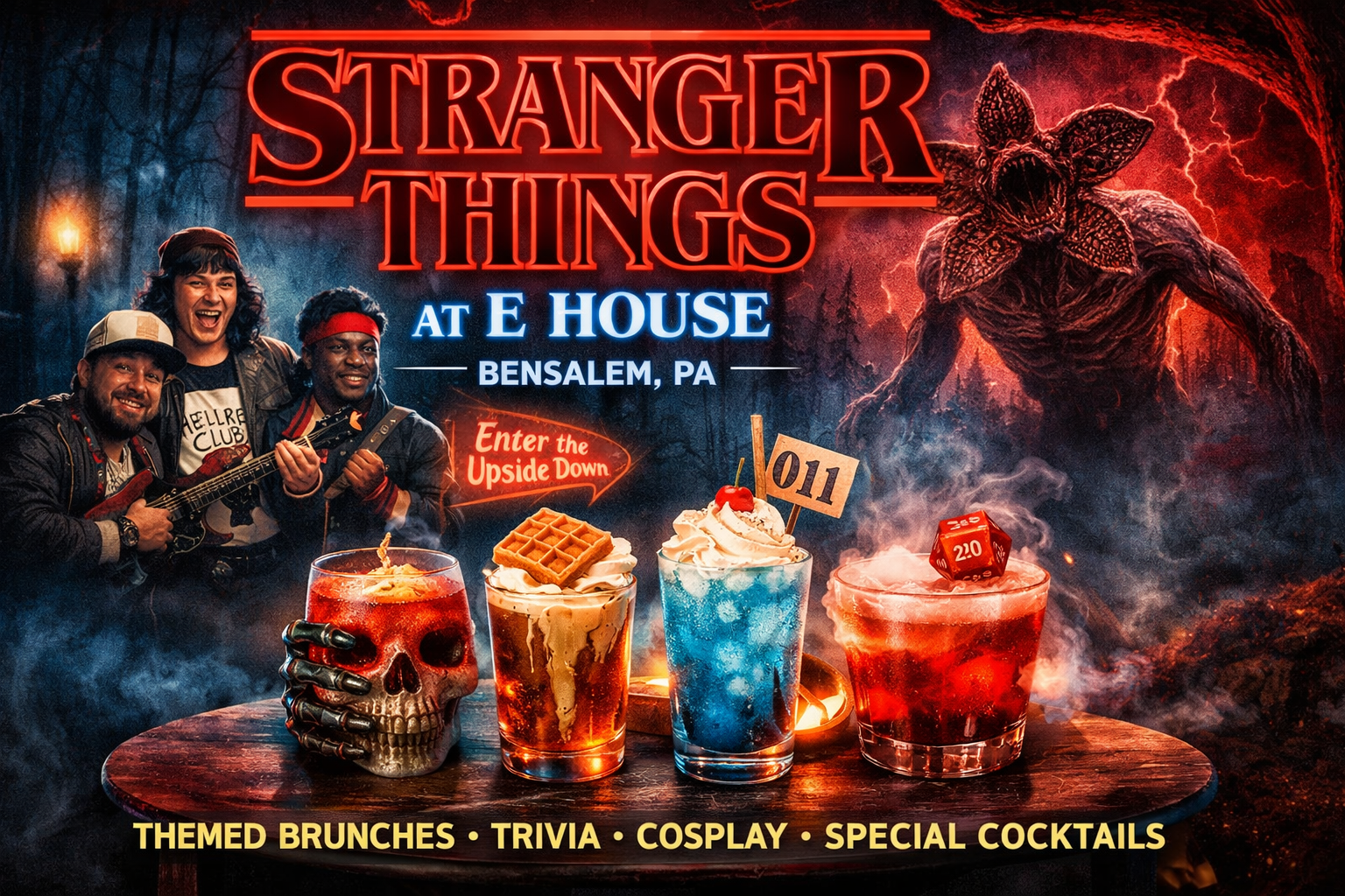 Stranger Things May Be Over… But the Upside Down Is Alive in Bensalem PA