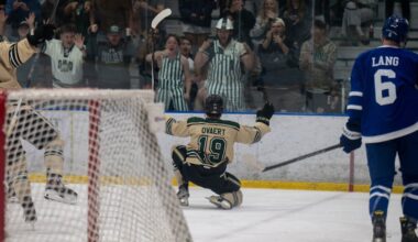 D1 Hockey: Ohio celebrates Marching 110, sweeps Pittsburgh