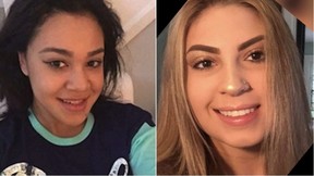 Christine Crooks, 18, of Toronto, left, and Juliana Pannunzio, 20, of Windsor were shot to death at a Fort Erie party house.