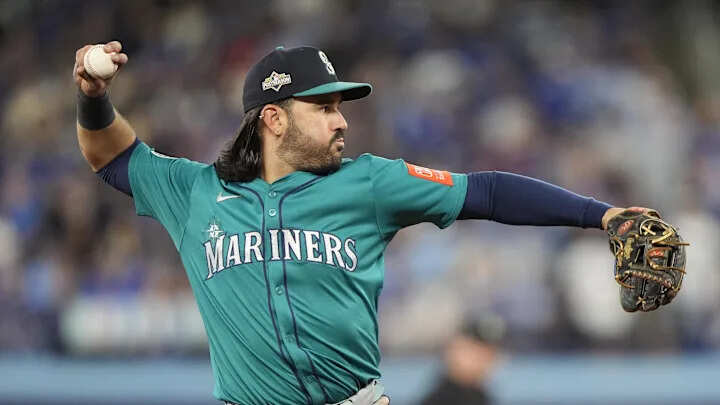 Eugenio Suarez when he was in Seattle Mariners
