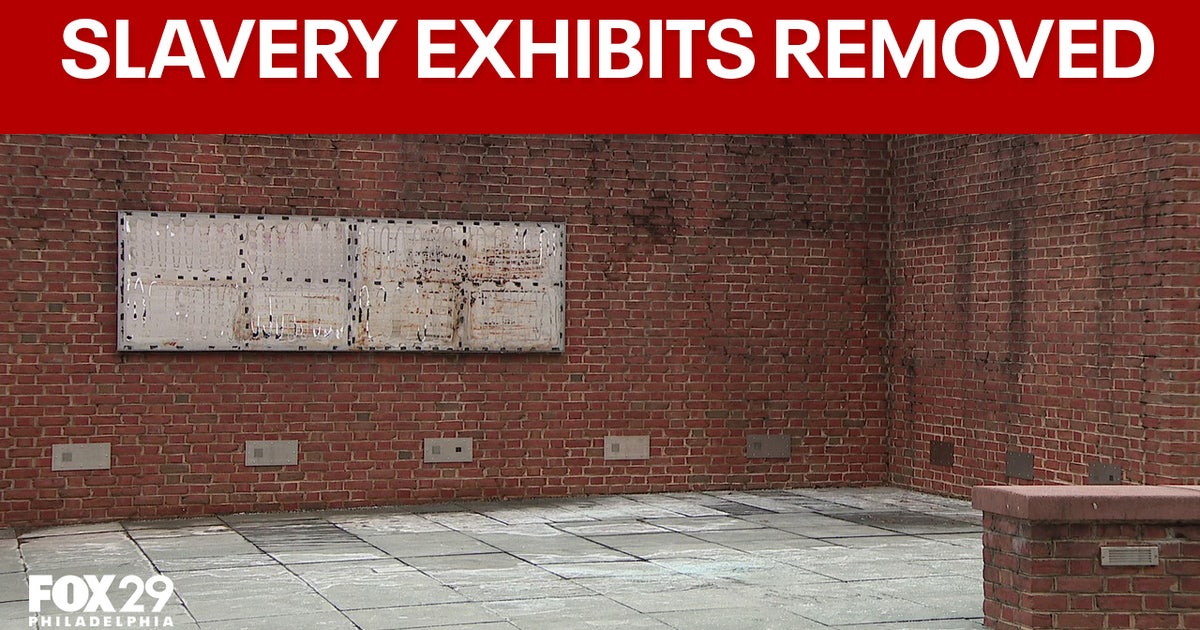 Lawsuits, protests after slavery exhibits removed in Philadelphia