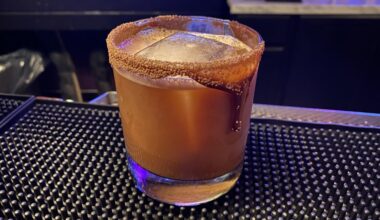 Mixing mocktails for dry January