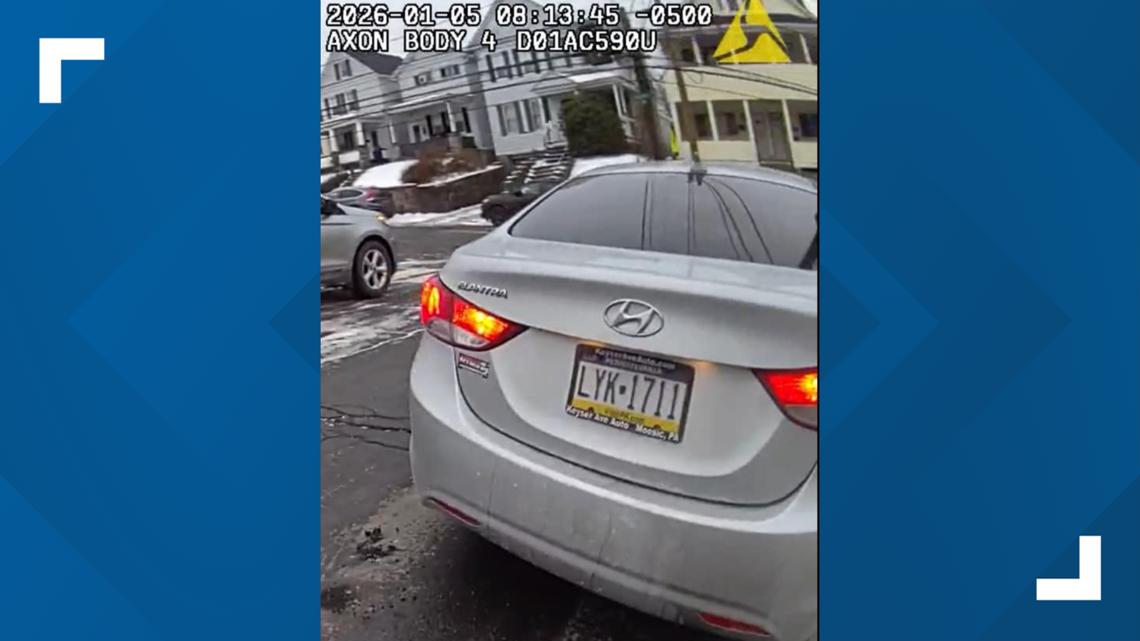 A search is on for a car used in an abduction attempt in front of a South Scranton school