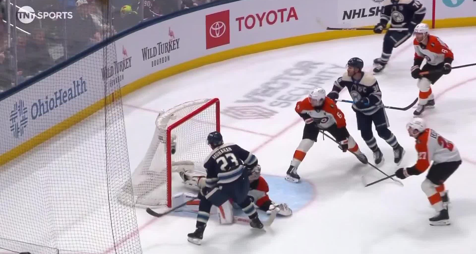 Blue Jackets beat Flyers 5-3 for third straight win