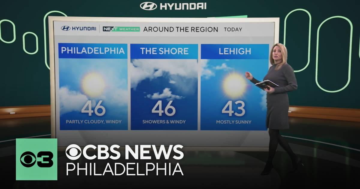 Blustery and cold for Sunday's Eagles game, chance for isolated snow squalls