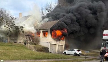 Monroeville house fire sends one to hospital