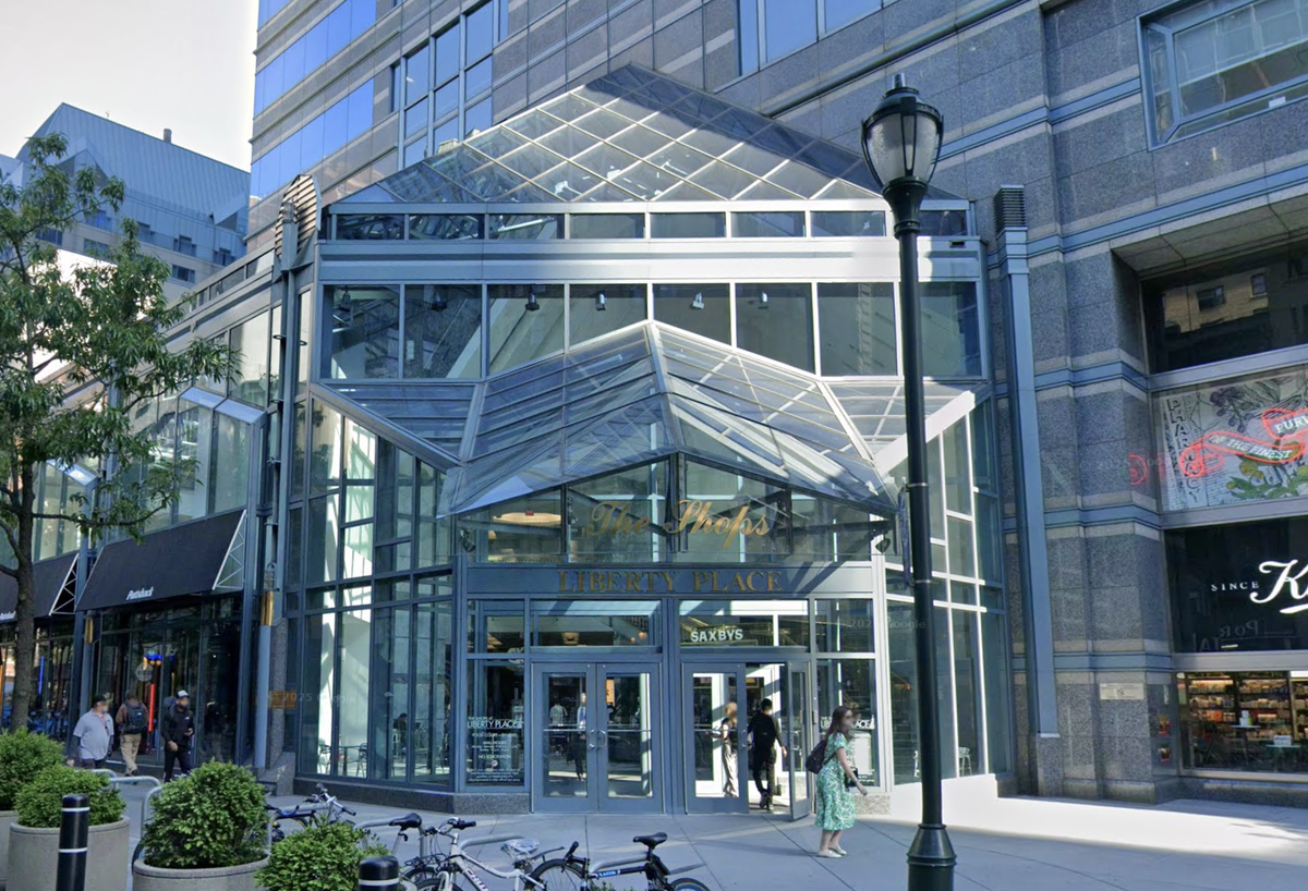 Shops At Liberty Place Hits The Market For First Time Since 1999