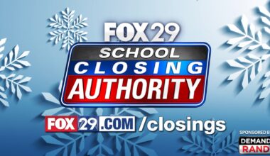 Philadelphia area school closings: Delays, cancellations, virtual learning for Tuesday