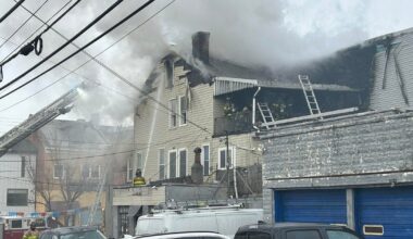 7 people displaced as firefighters battle four-alarm fire in Pittsburgh's Bloomfield neighborhood