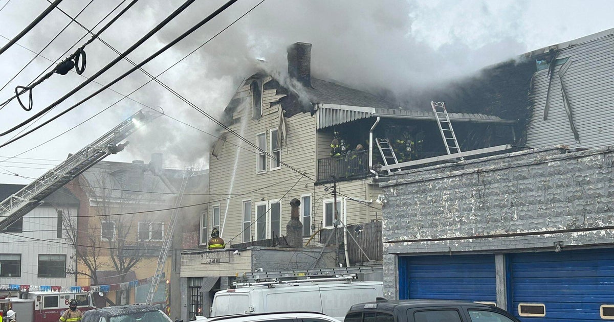 7 people displaced as firefighters battle four-alarm fire in Pittsburgh's Bloomfield neighborhood