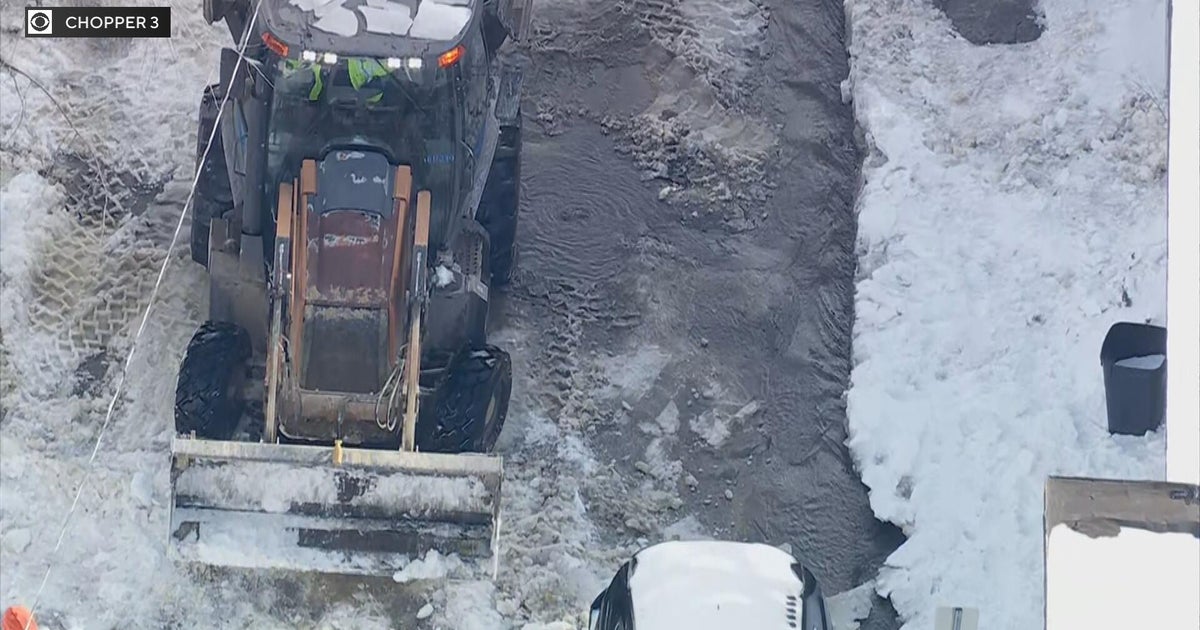 Broken water main sends liquid rushing into Philadelphia street on frigid day