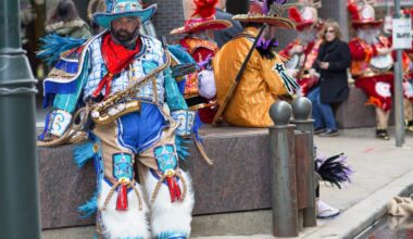 Mummers String Band competition suspended due to high winds
