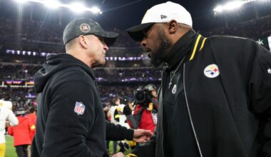 Ravens and Steelers meet for AFC North title. This time, both coaches are under scrutiny.