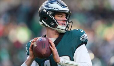 Eagles host Commanders in regular season finale, McKee starting at quarterback