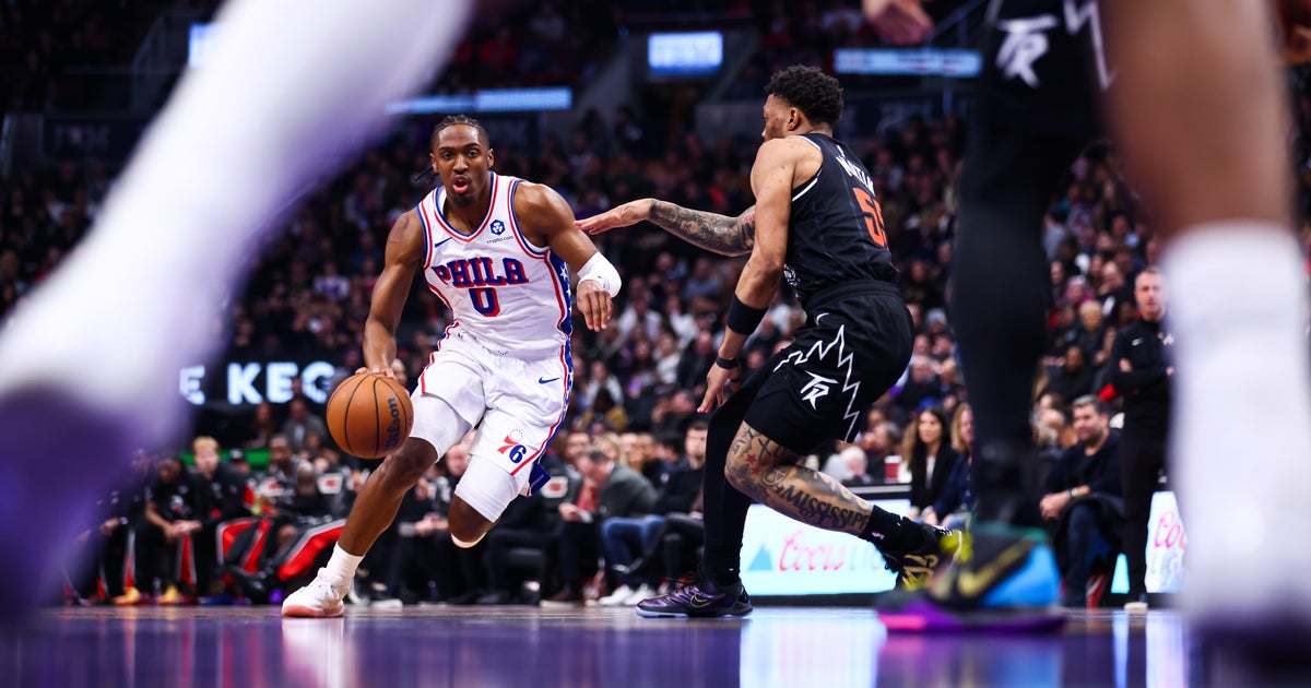 Tyrese Maxey scores 33 as Philadelphia 76ers use 80-point first half to beat Toronto Raptors