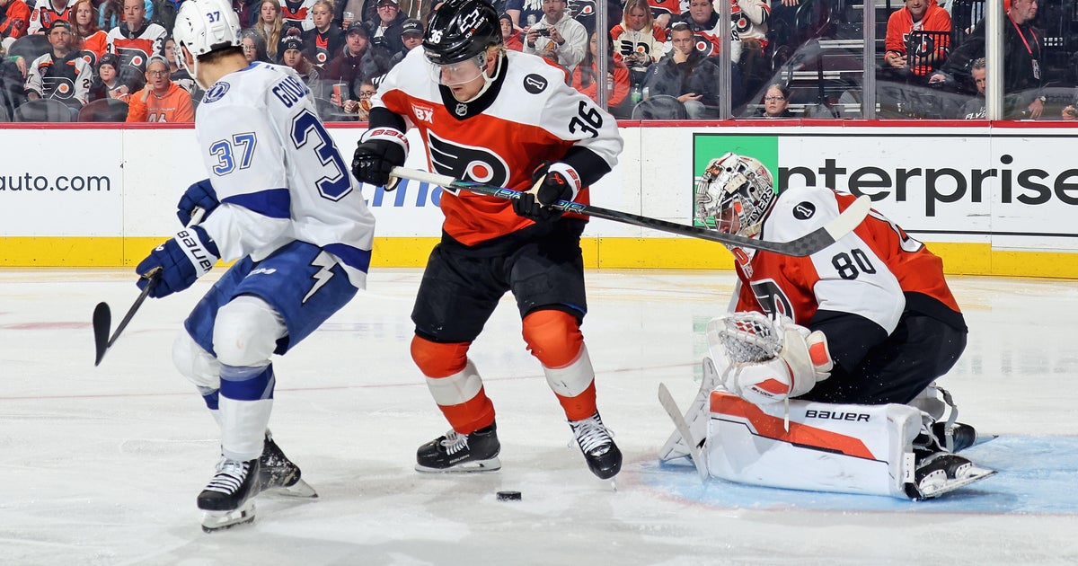 Philadelphia Flyers drop third straight game in 5-1 loss to Tampa Bay Lightning