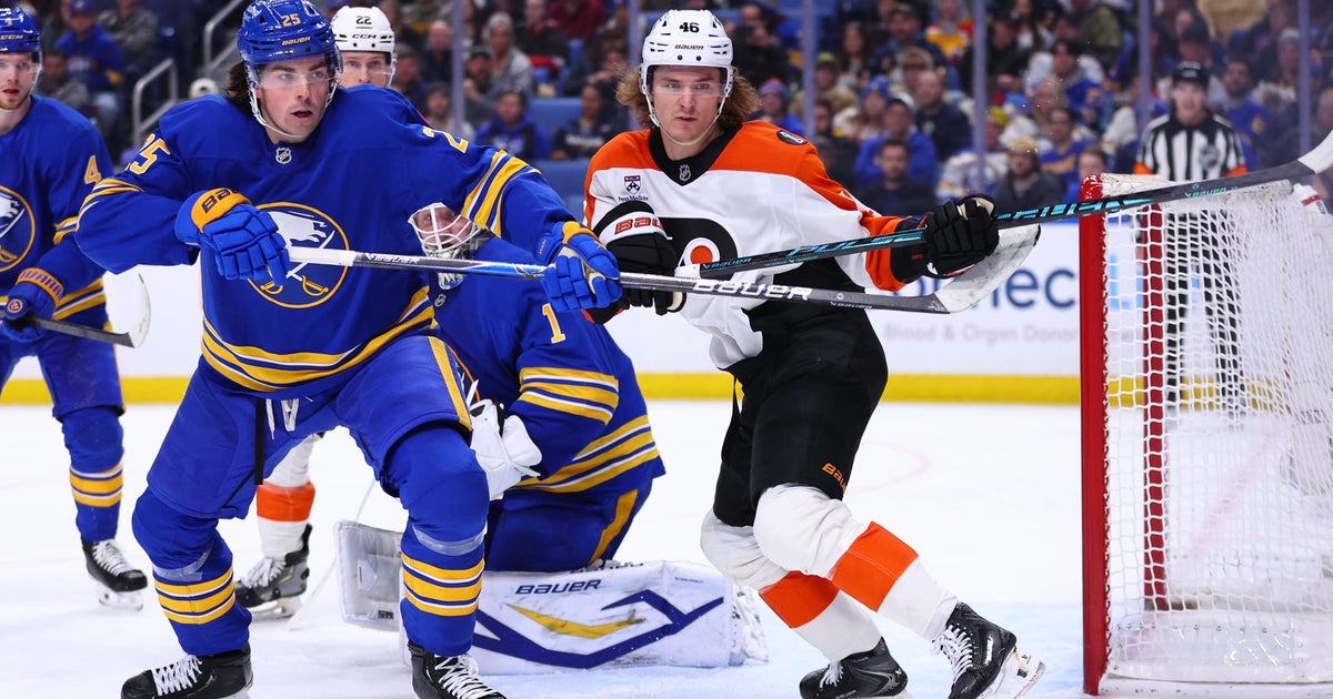 Owen Tippett, Trevor Zegras score but Philadelphia Flyers lose fourth straight in loss to Sabres