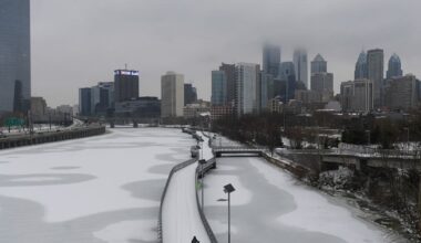 Arctic cold grips Philadelphia as storm brings minimal snow