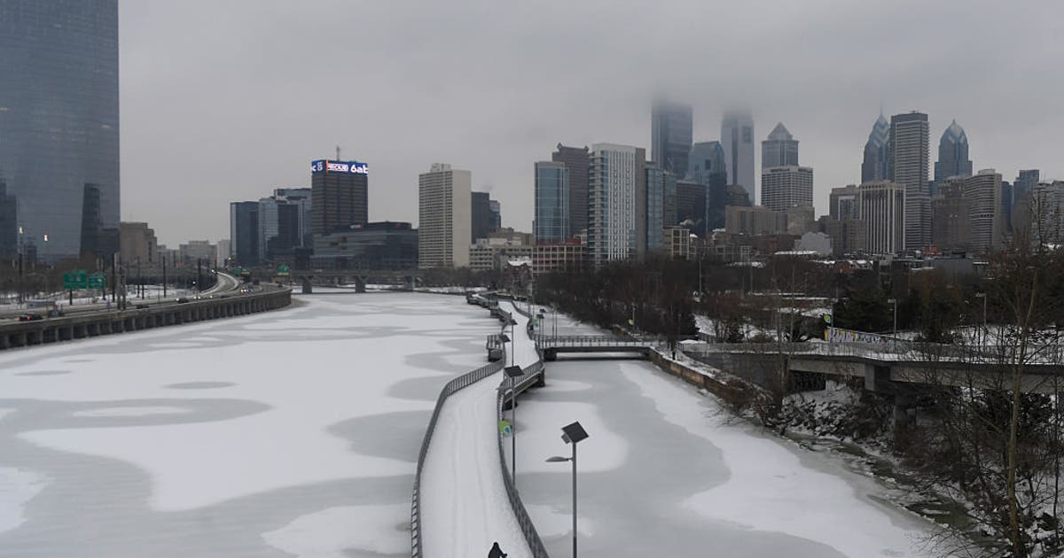 Arctic cold grips Philadelphia as storm brings minimal snow