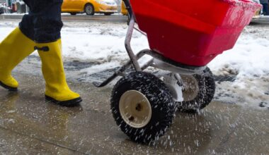 A winter storm system is bearing down on the Pittsburgh area. Here's how you can pretreat your driveway and sidewalk.