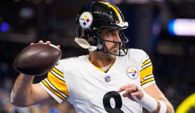 Steelers' Aaron Rodgers focused on Week 18, but leaves door open 'if I decided I still want to play'