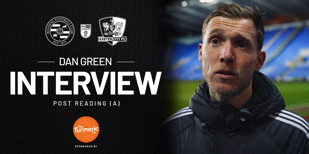 Dan Green reacts to Reading draw