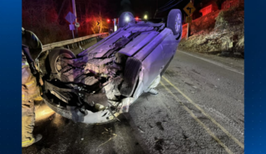 Person in custody after pursuit, rollover crash in Allegheny County – WPXI