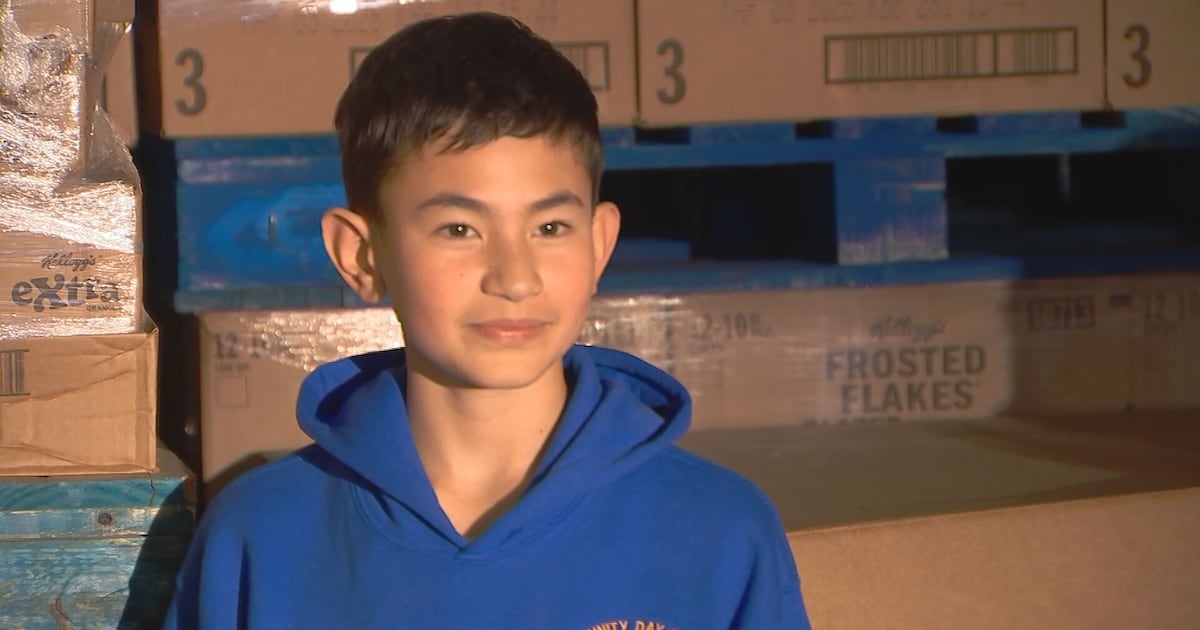 Teen boy gets massive donation for Pittsburgh food pantry by writing letter