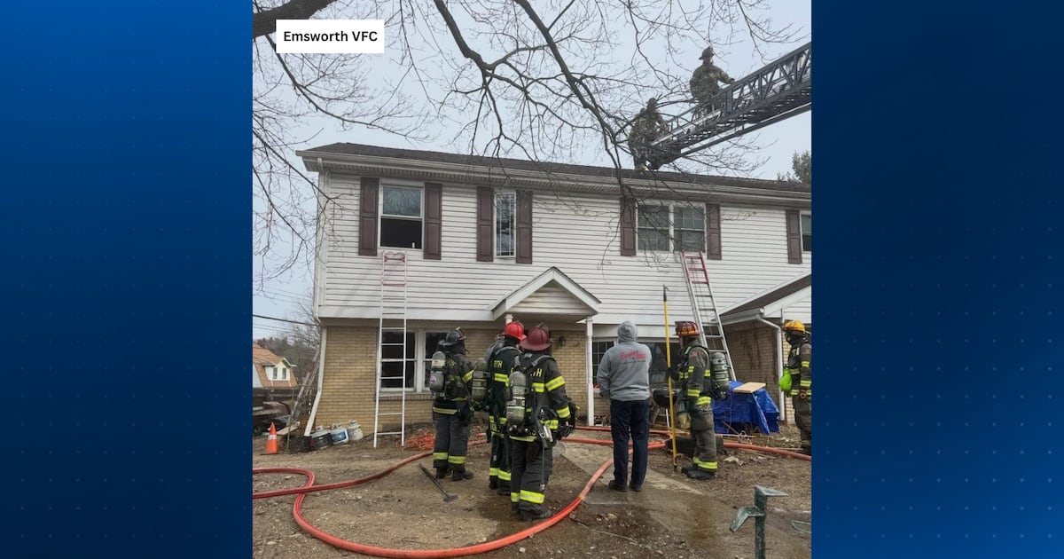 Crews extinguish ceiling fire in Allegheny County – WPXI