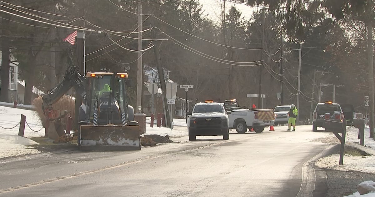 Road closed in Bethel Park after water main break – WPXI