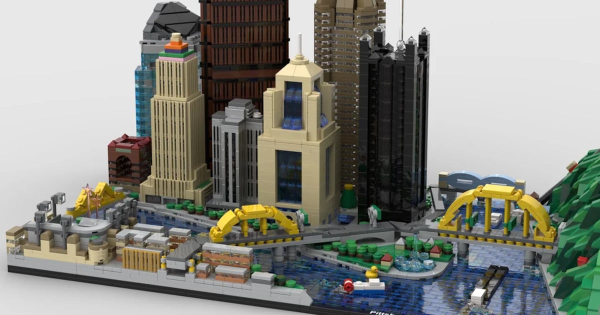 LEGO Ideas creator builds model of Downtown Pittsburgh – WPXI