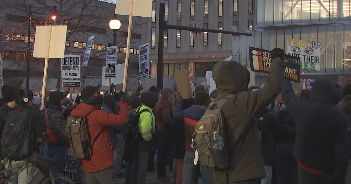Crowd gathers in Pittsburgh to call for an end to ‘immigration enforcement actions’