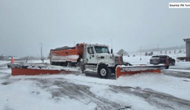 New ‘Super Plow’ tackles its first big winter storm on PA Turnpike – WPXI